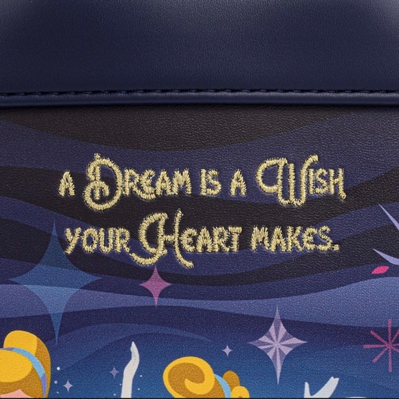 Loungefly Disney Cinderella Castle Series Mini Backpack and Wallet main image 4